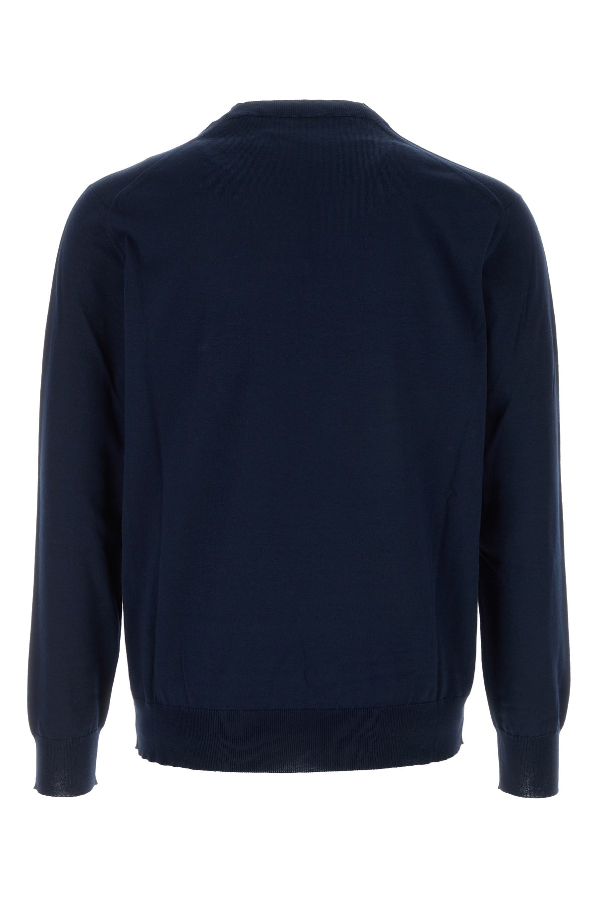 Prada Maglione in cotone blu notte, view 2