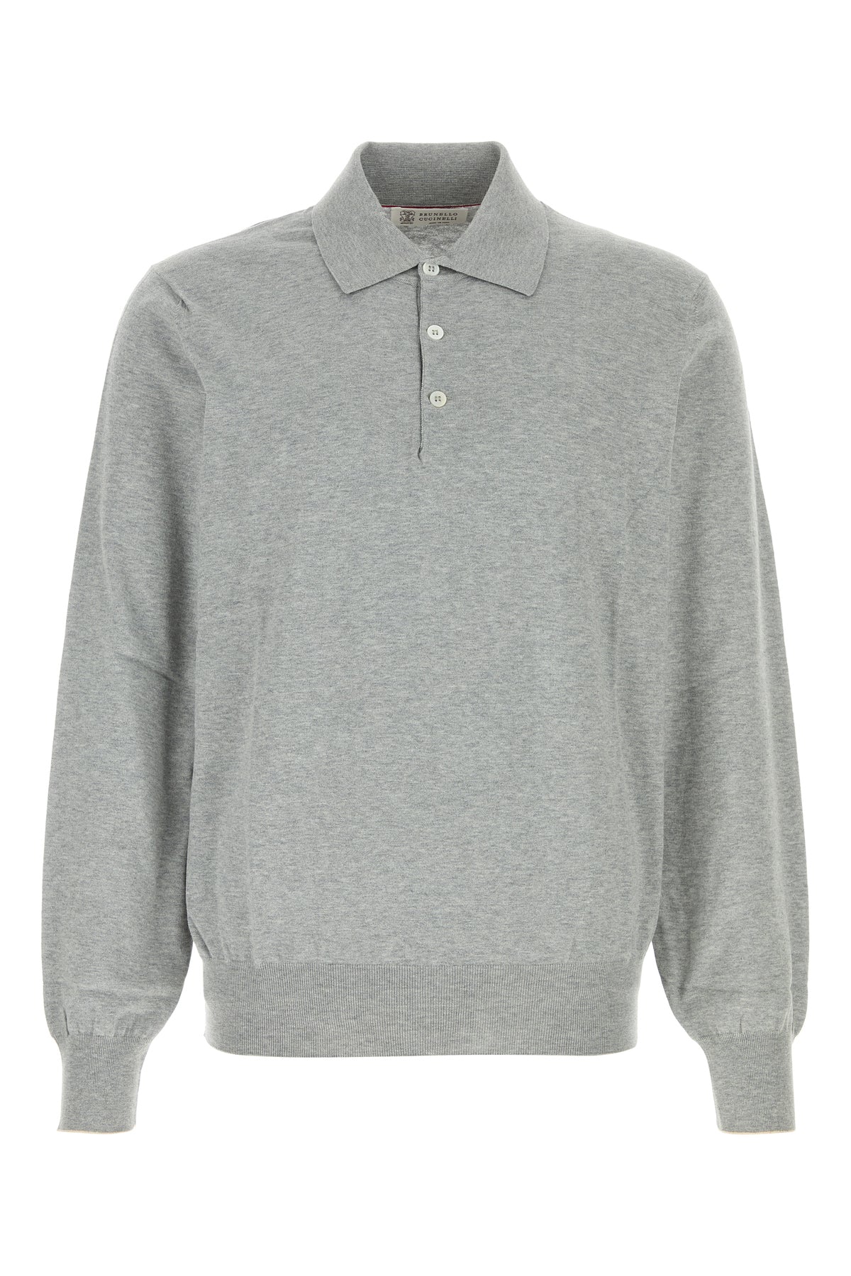 Brunello Cucinelli Polo in cotone grigio
