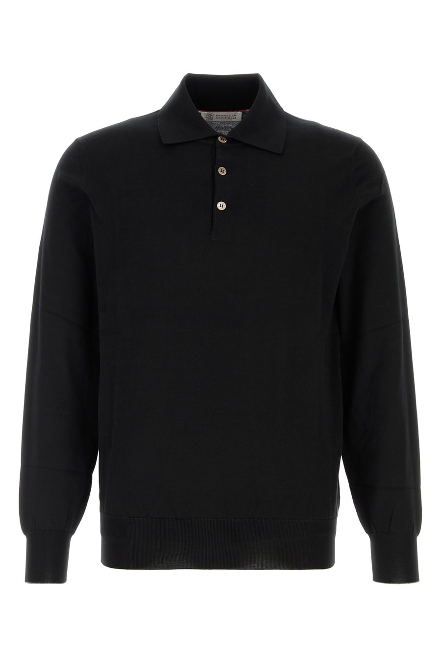 Brunello Cucinelli Polo in cotone nero