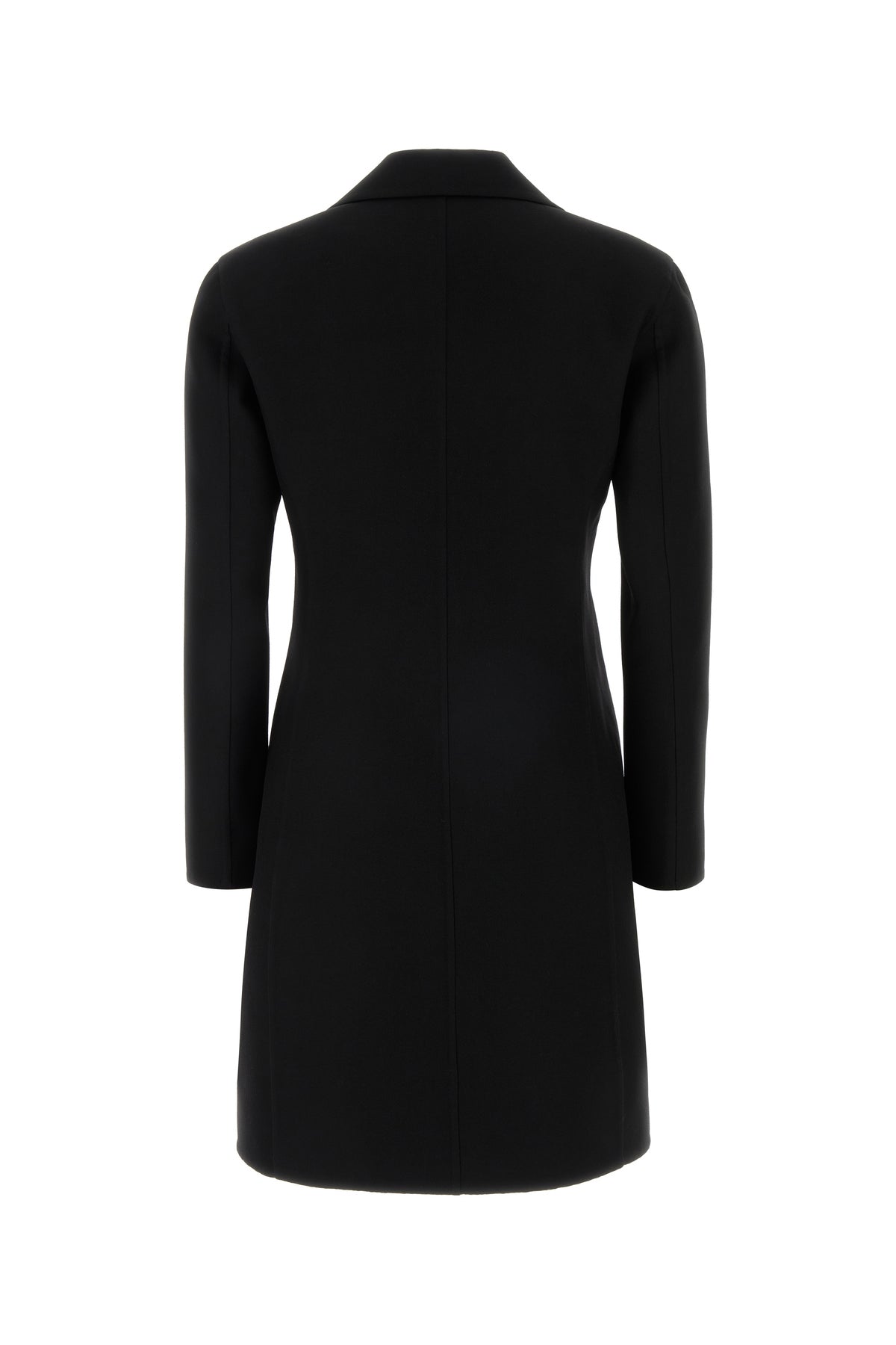 Jil Sander Cappotto in twill nero