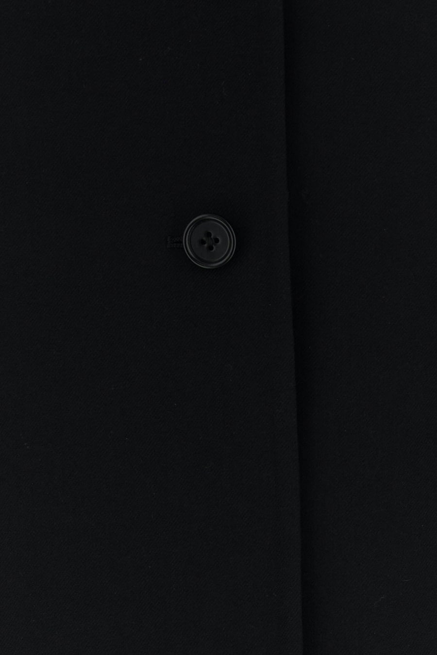 Jil Sander Cappotto in twill nero, view 3