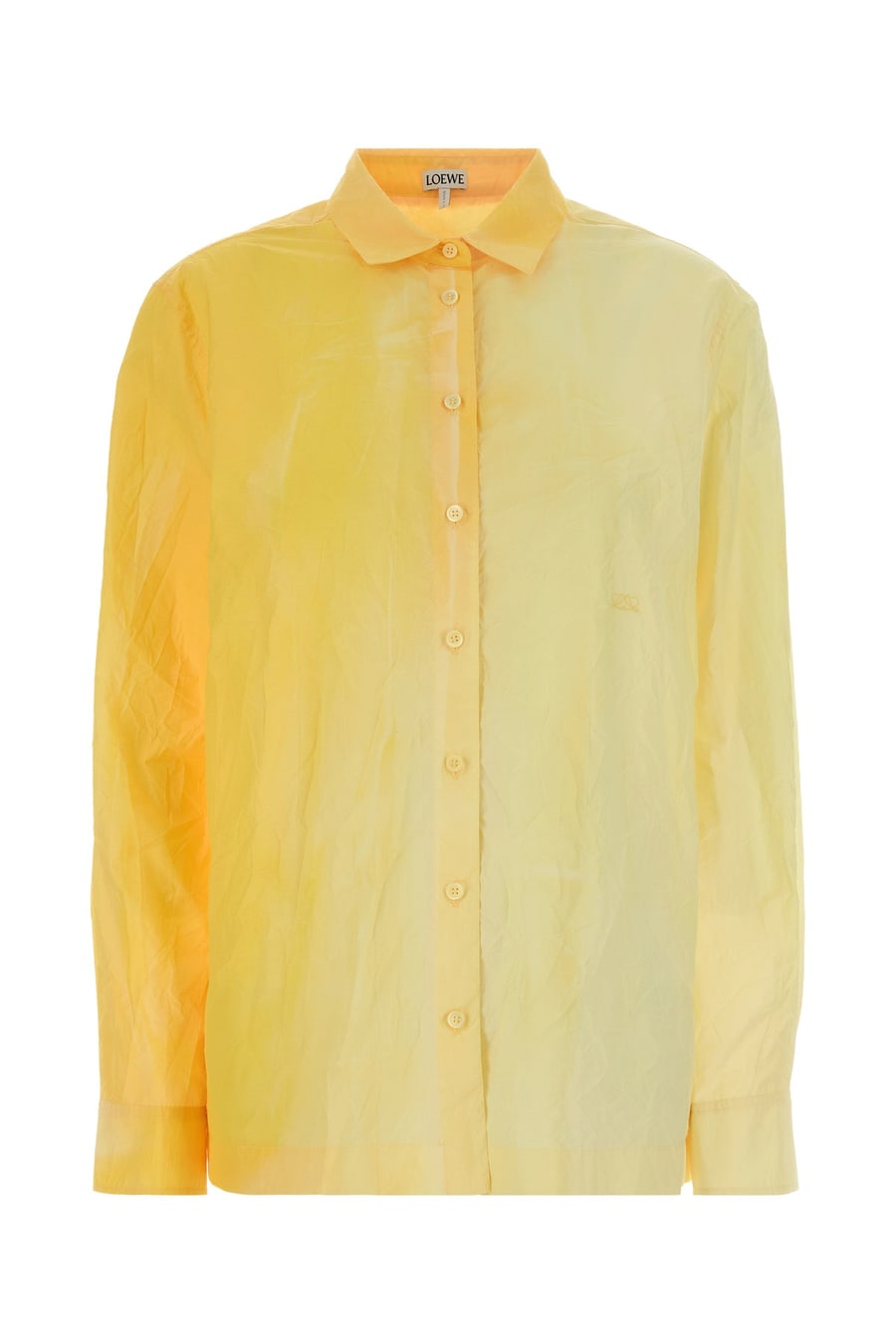 Loewe Camicia in misto cotone giallo