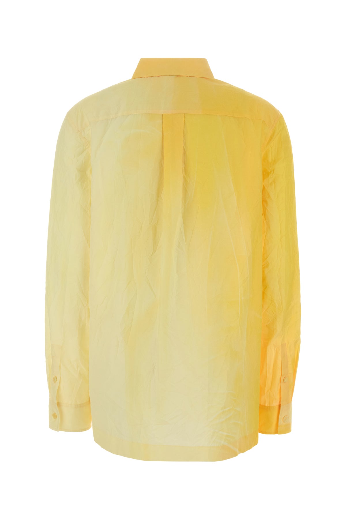 Loewe Camicia in misto cotone giallo, view 2