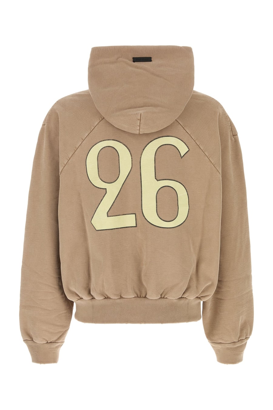 Fear of God Felpa in cotone biscotto, view 2