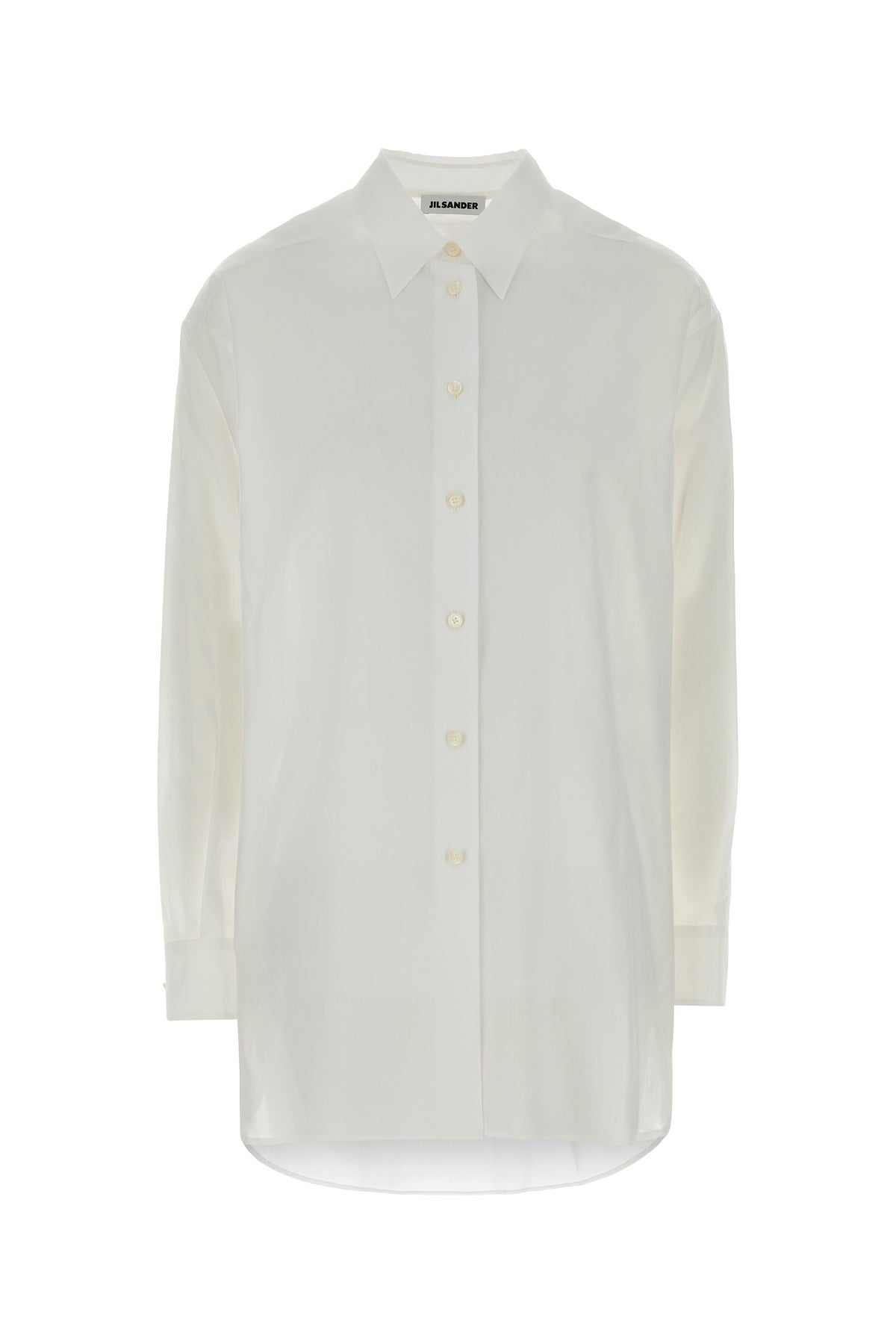 Jil Sander Camicia in mussola bianca