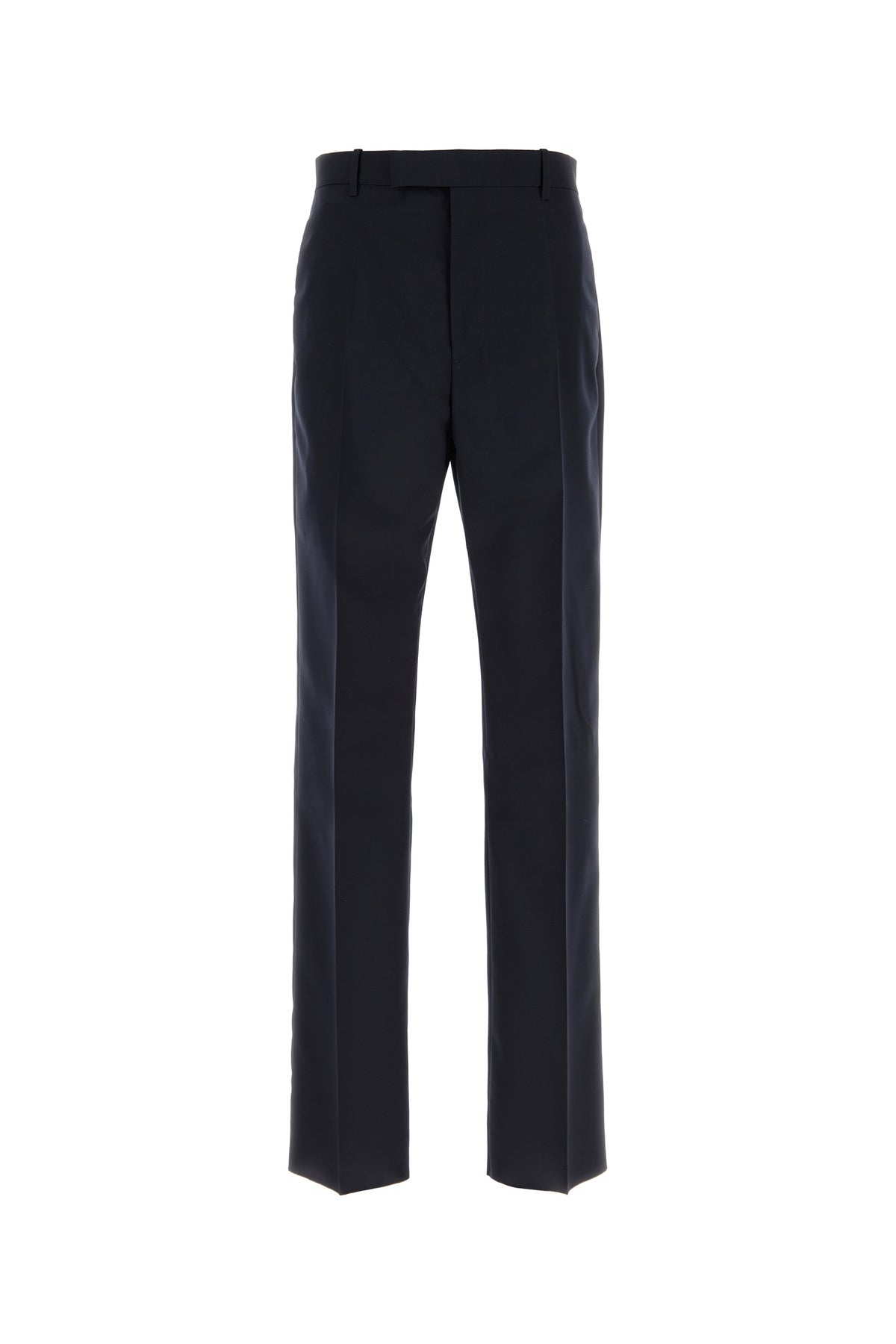 Jil Sander Pantalone in lana blu notte