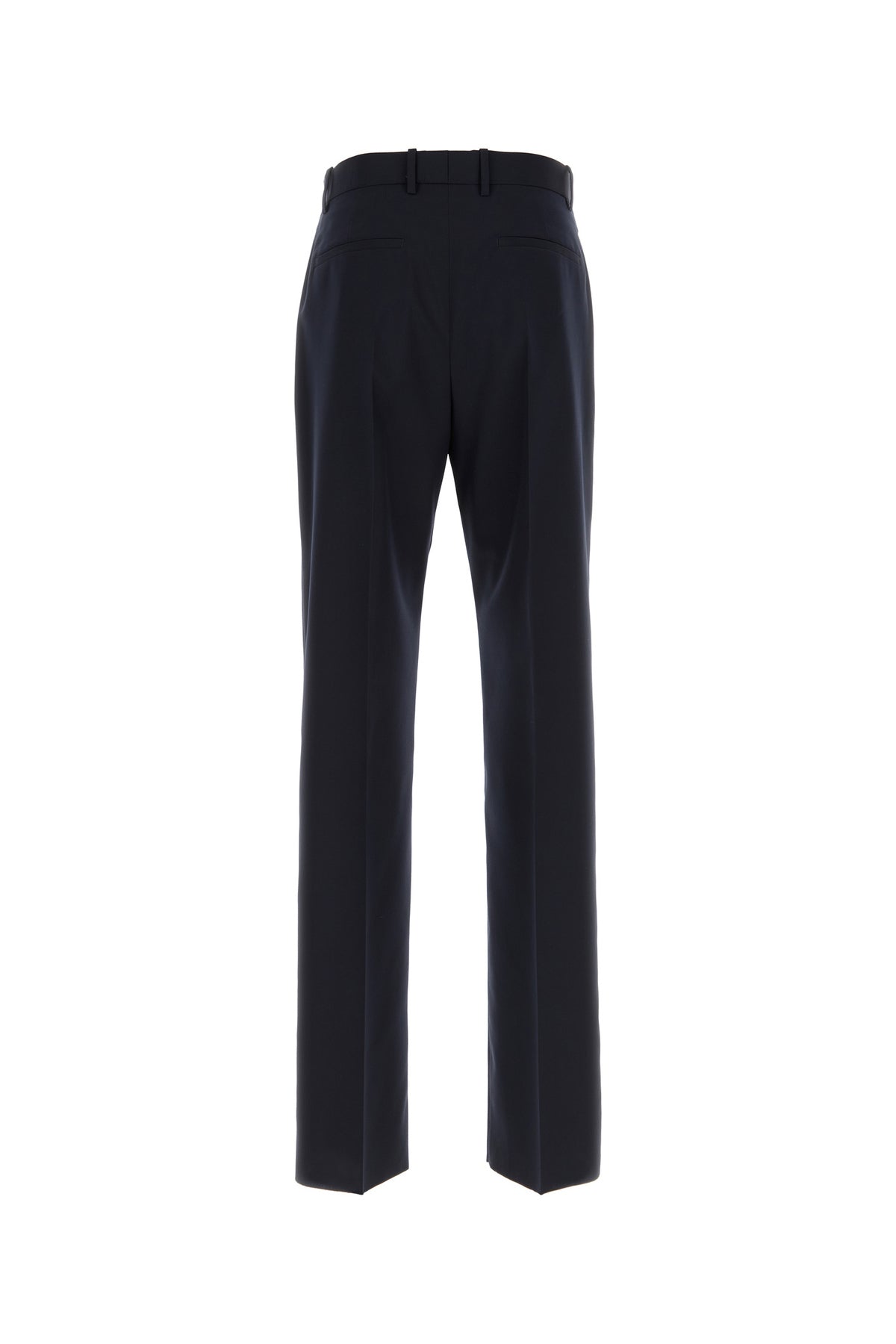 Jil Sander Pantalone in lana blu notte, view 2