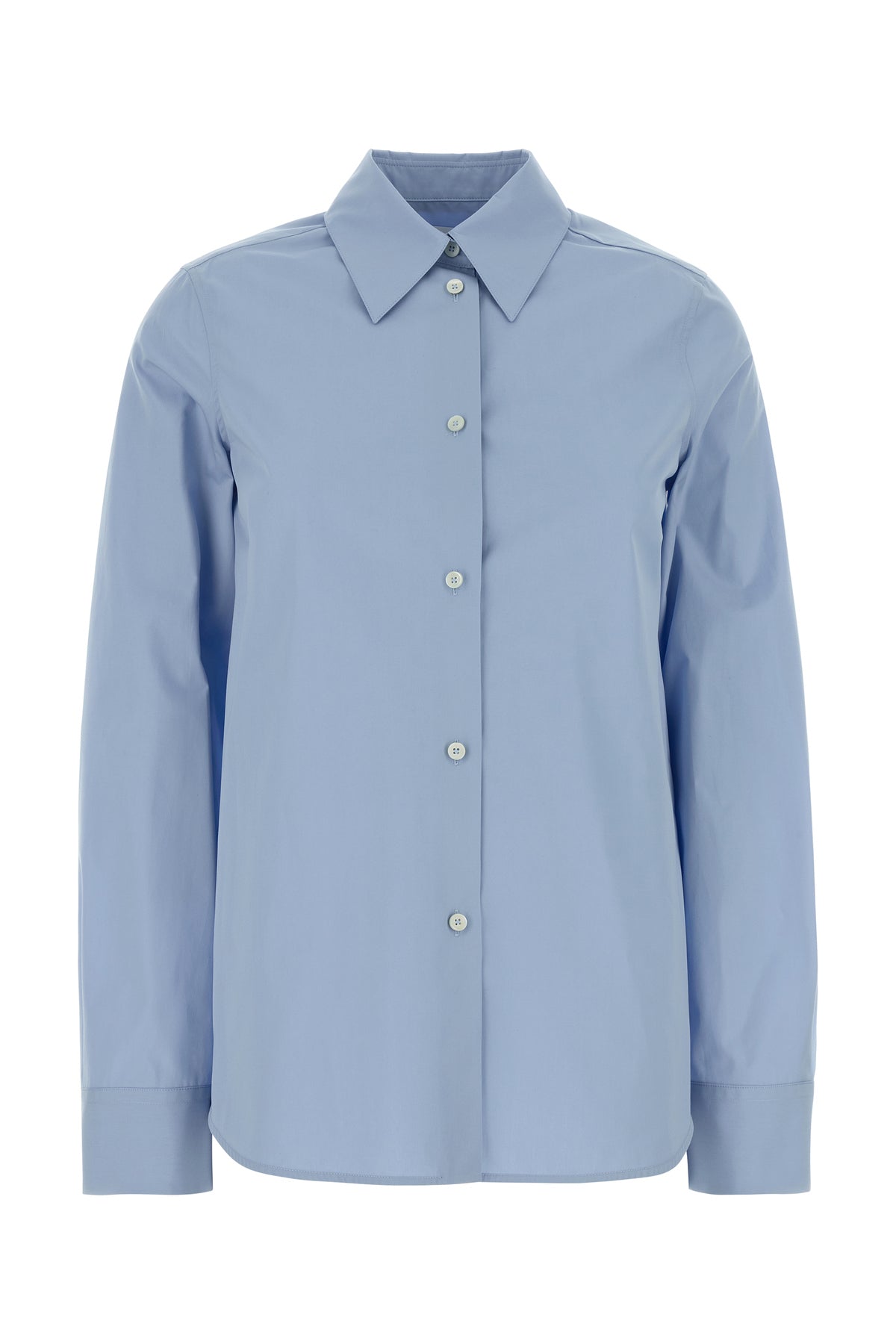 Jil Sander Camicia in popeline azzurro
