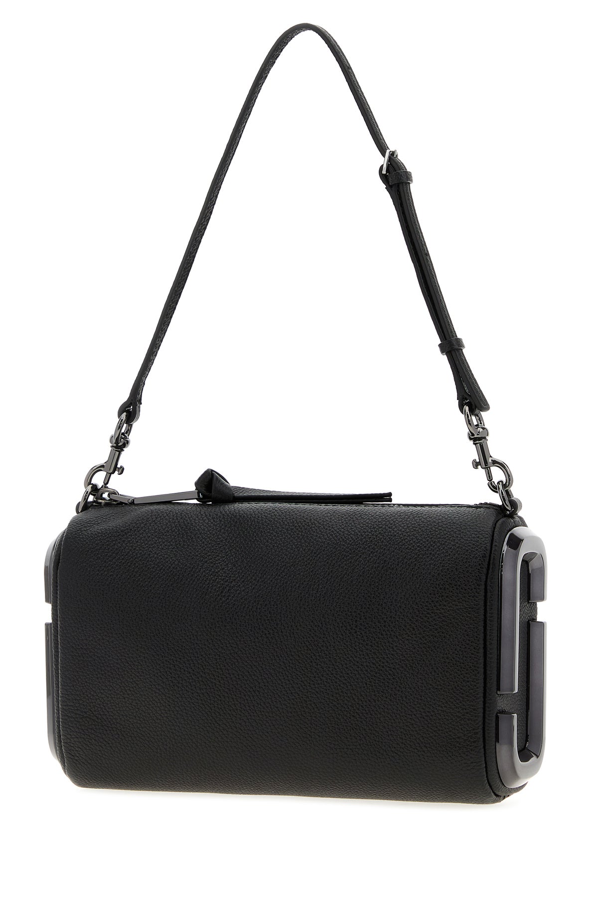 Marc Jacobs Borsa a spalla The Snapshot in pelle nera, view 2