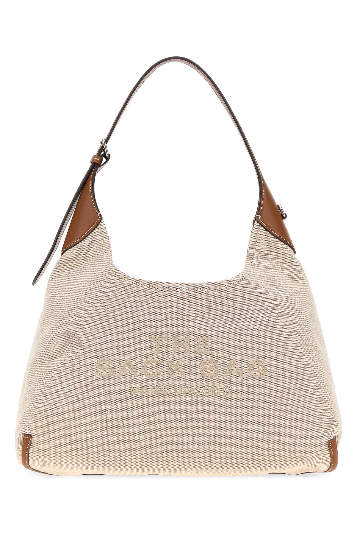 Marc Jacobs Borsa shopping The Sack Bag in tela beige