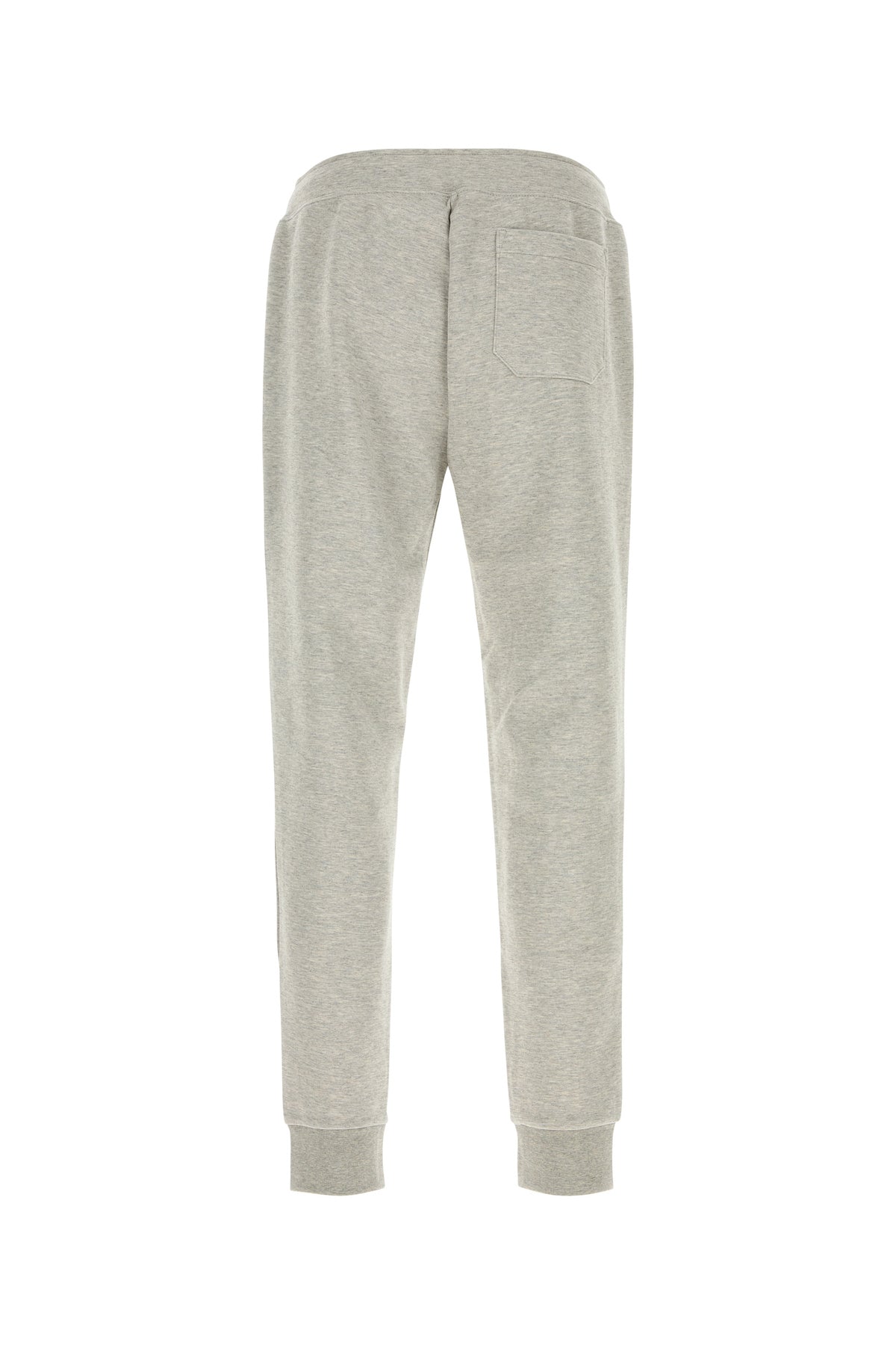 Polo Ralph Lauren Pantalone jogging in misto cotone grigio melangé, view 2