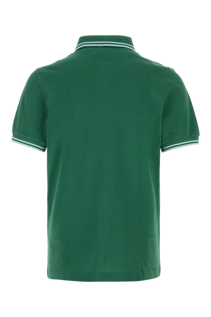 FRED PERRY Polo in piquet verde, view 2