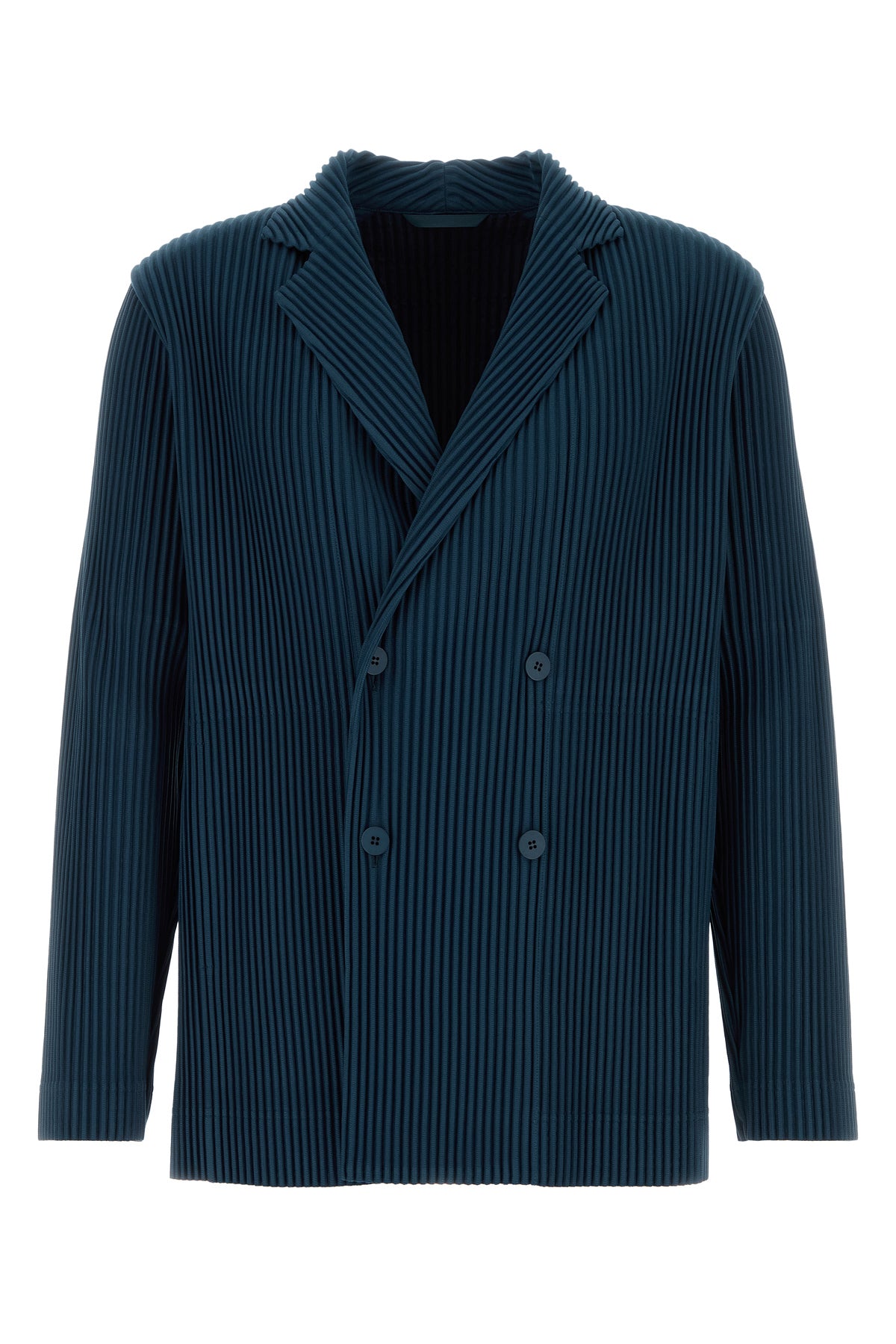 HOMME PLISSE' ISSEY MIYAKE Giacca in poliestere blu navy