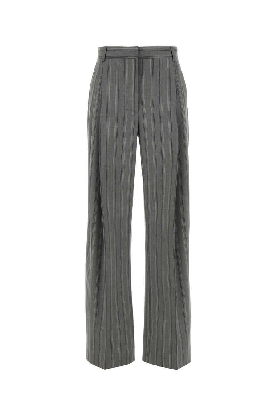 Stella McCartney Pantalone in lana ricamata