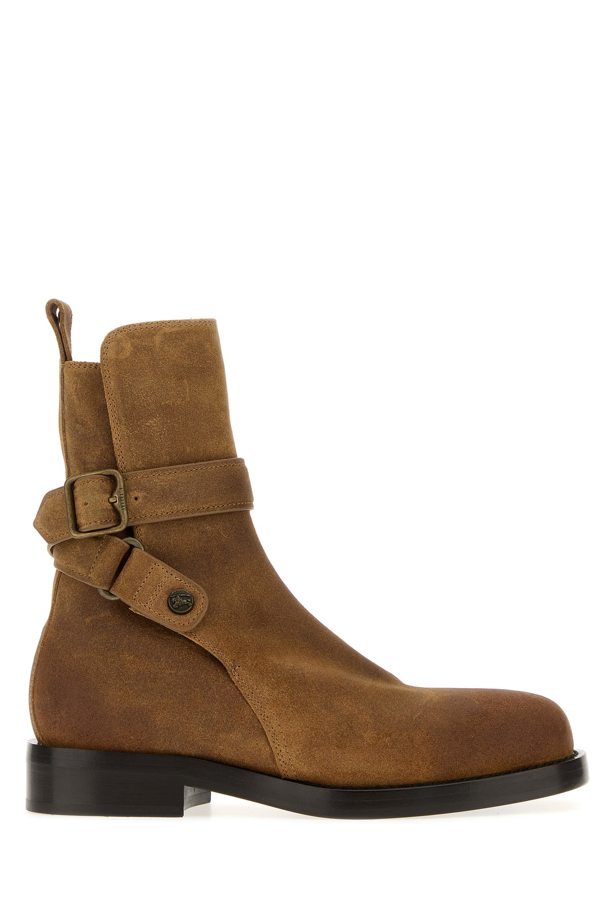 Burberry Stivali in pelle scamosciata marrone