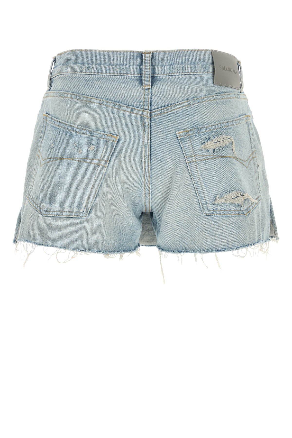 Balenciaga Gonna pantalone in denim, view 2