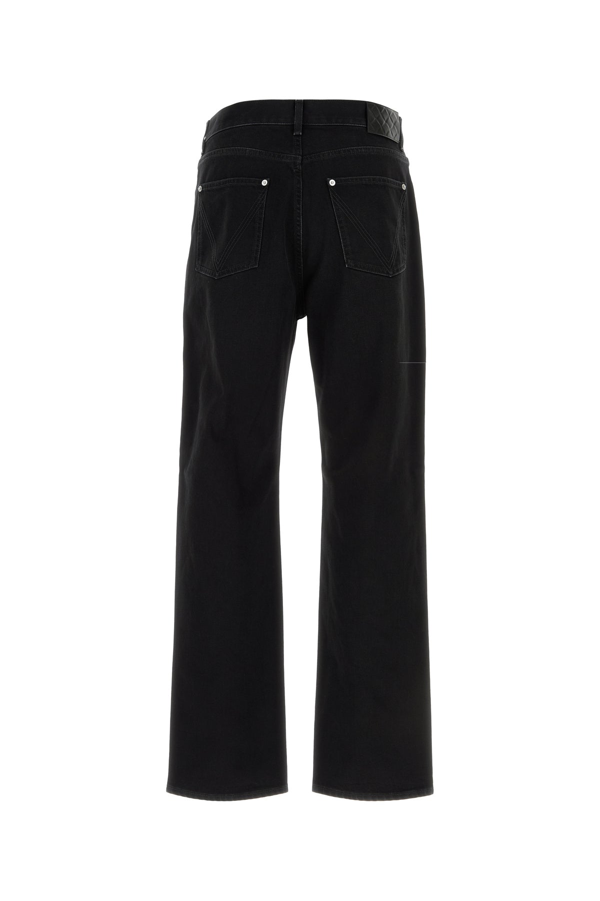 Bottega Veneta Jeans in denim nero, view 2