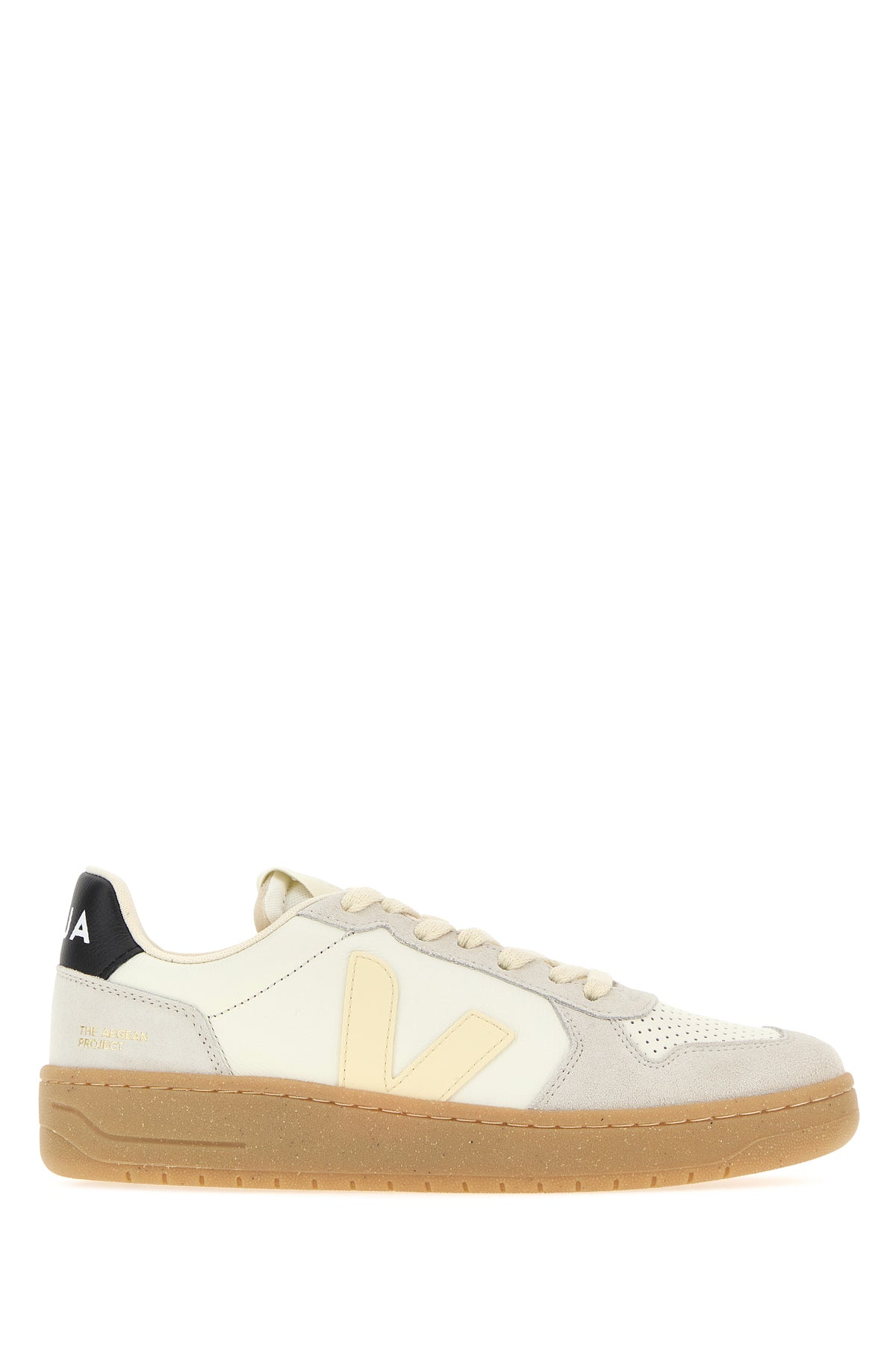 VEJA Sneakers V-82 multicolor in pelle e pelle scamosciata