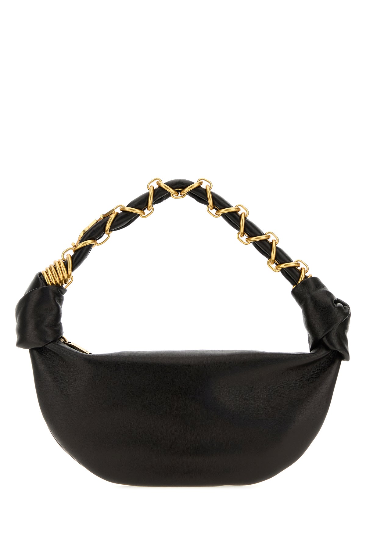 Saint Laurent Borsa a spalla Amalia mini in pelle nera