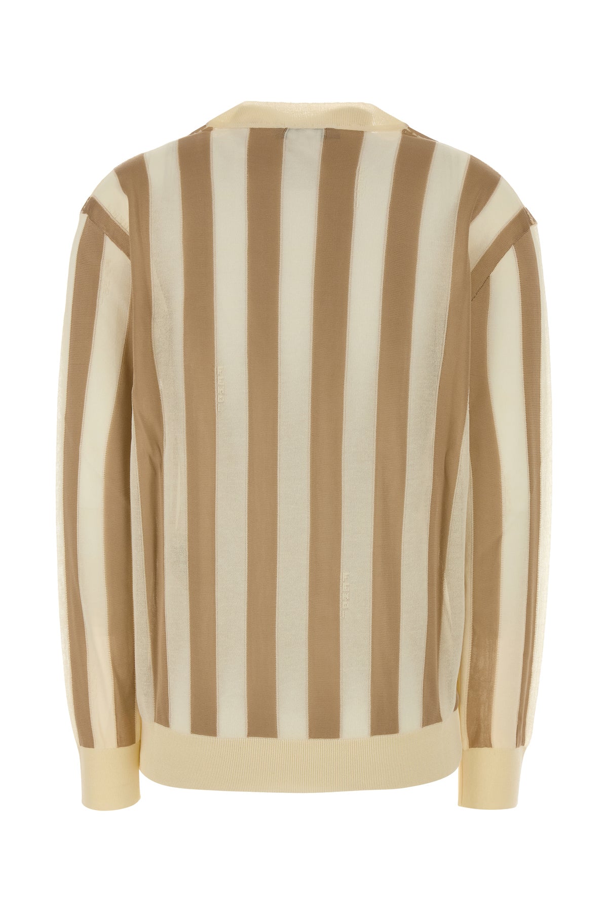 Fendi Maglione in misto seta ricamata, view 2