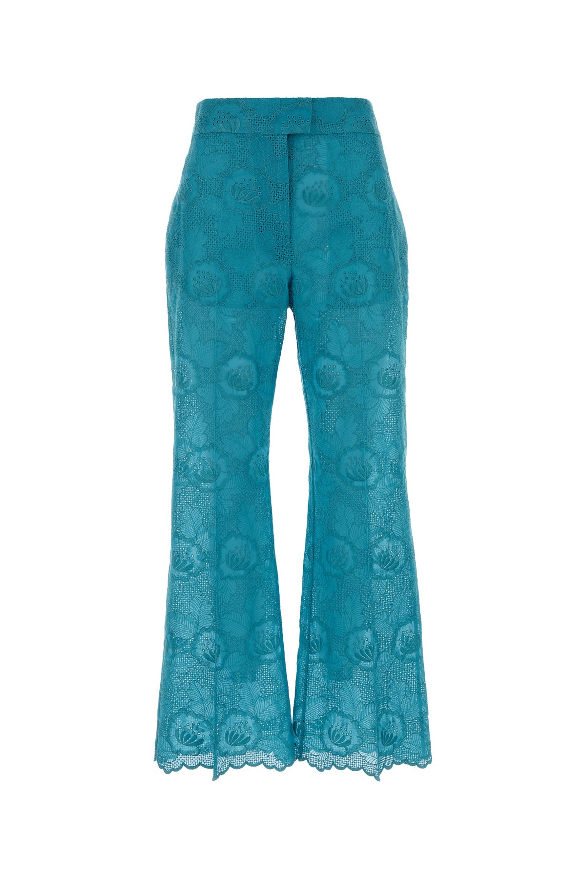 Valentino Garavani Pantalone in pizzo azzurro