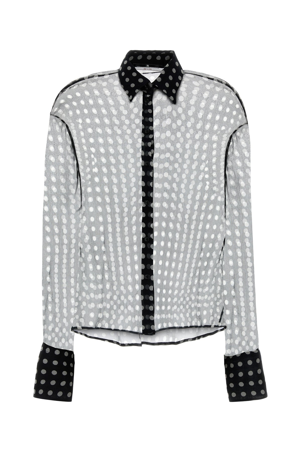 ERMANNO SCERVINO Camicia in crepe stampato