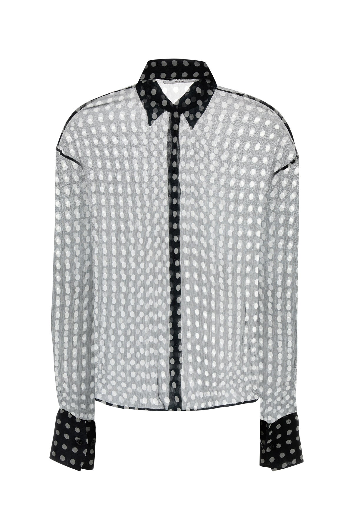 ERMANNO SCERVINO Camicia in crepe stampato, view 2