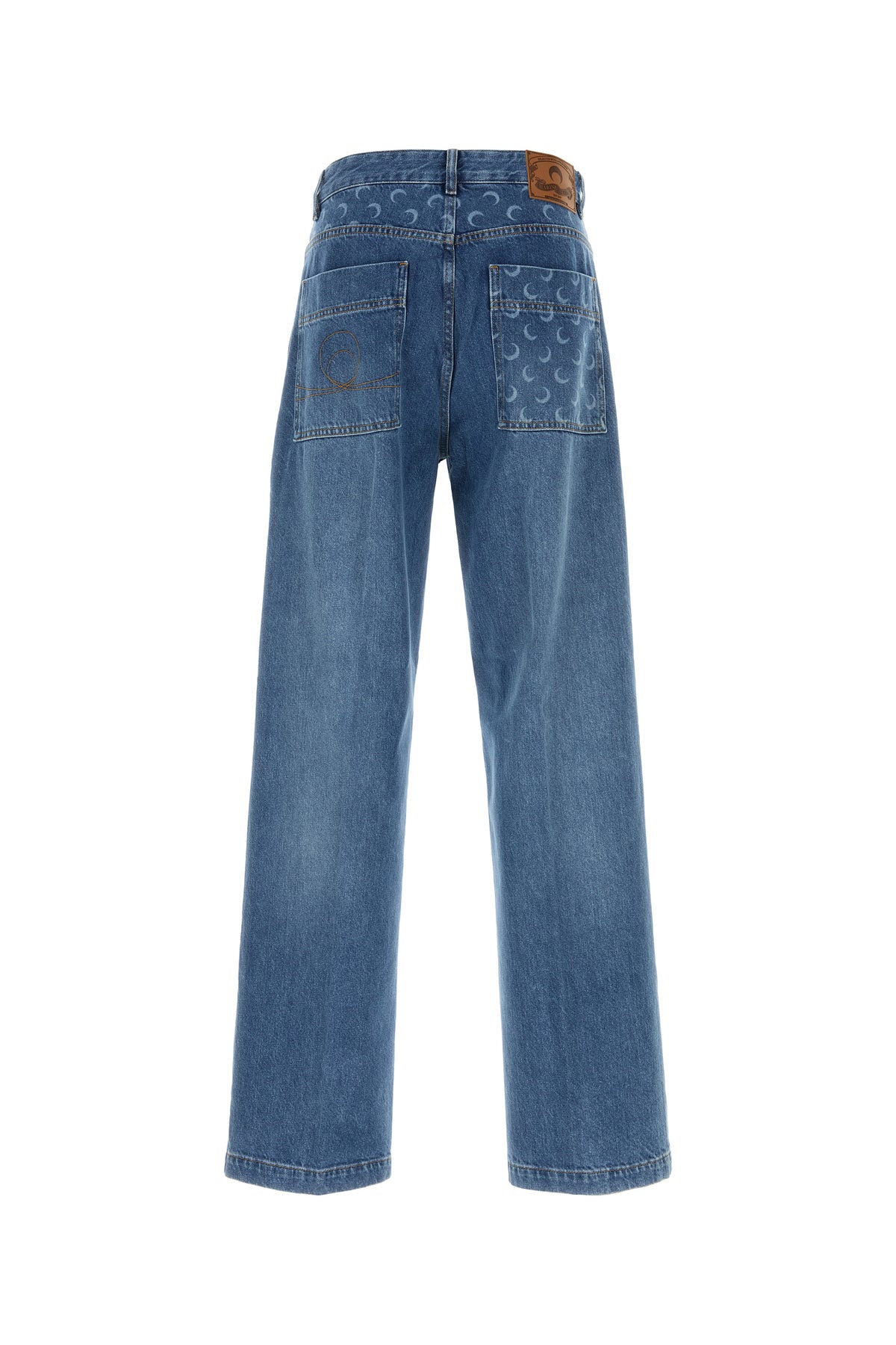 MARINE SERRE Jeans in denim, view 2