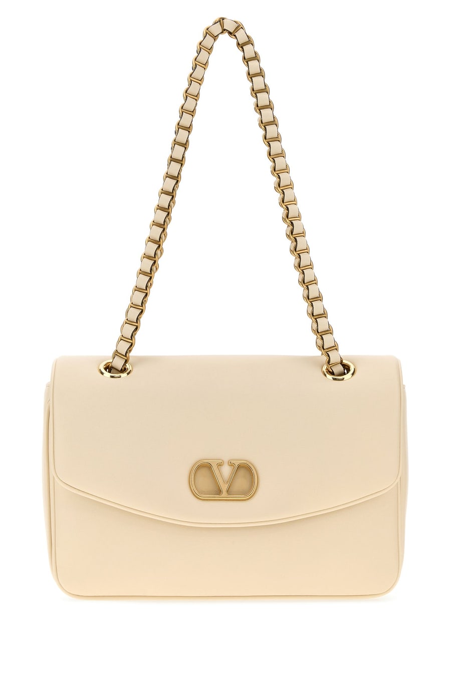 Valentino Garavani Borsa a spalla Djuna in pelle avorio
