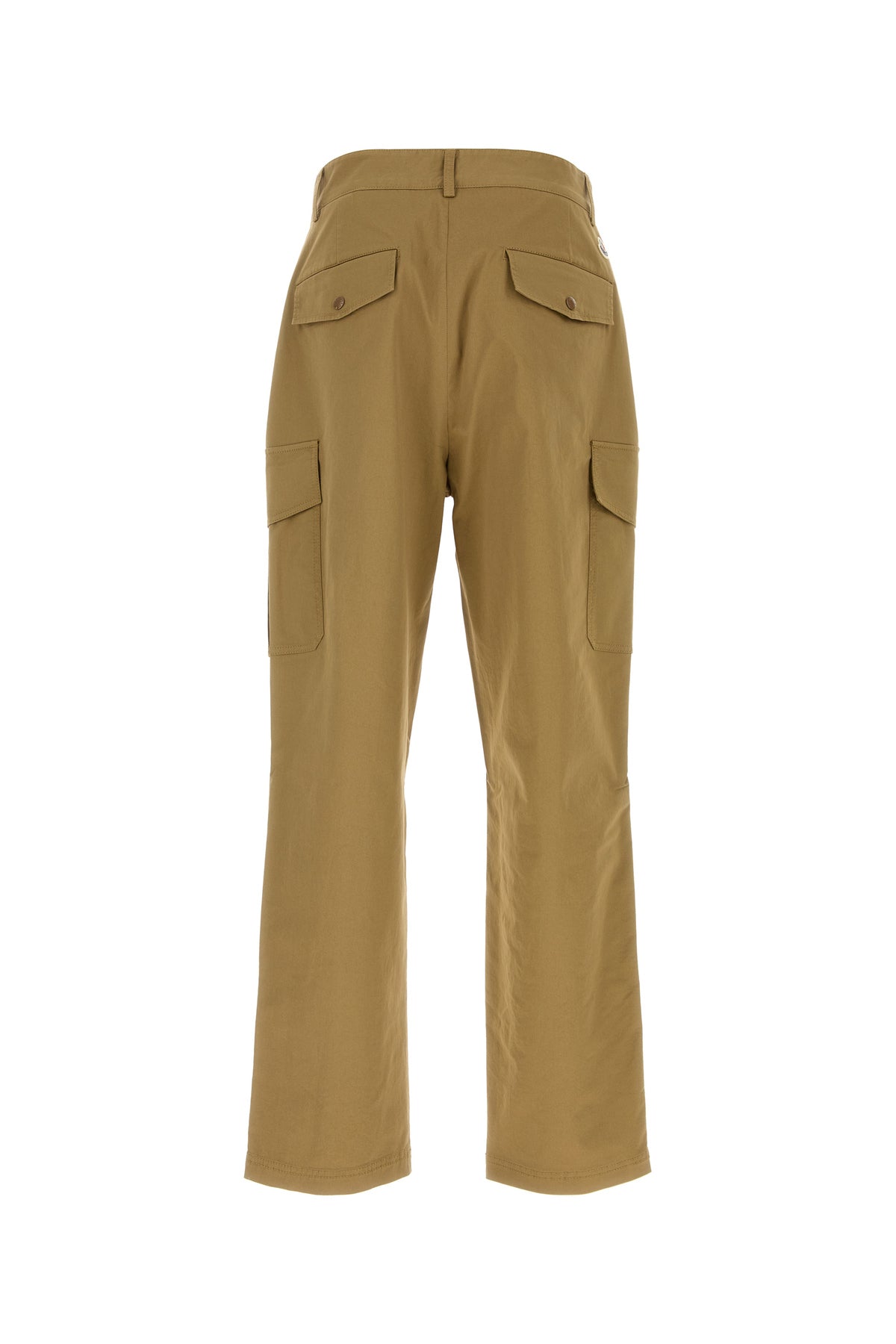 Moncler Pantalone cargo in cotone stretch beige, view 2