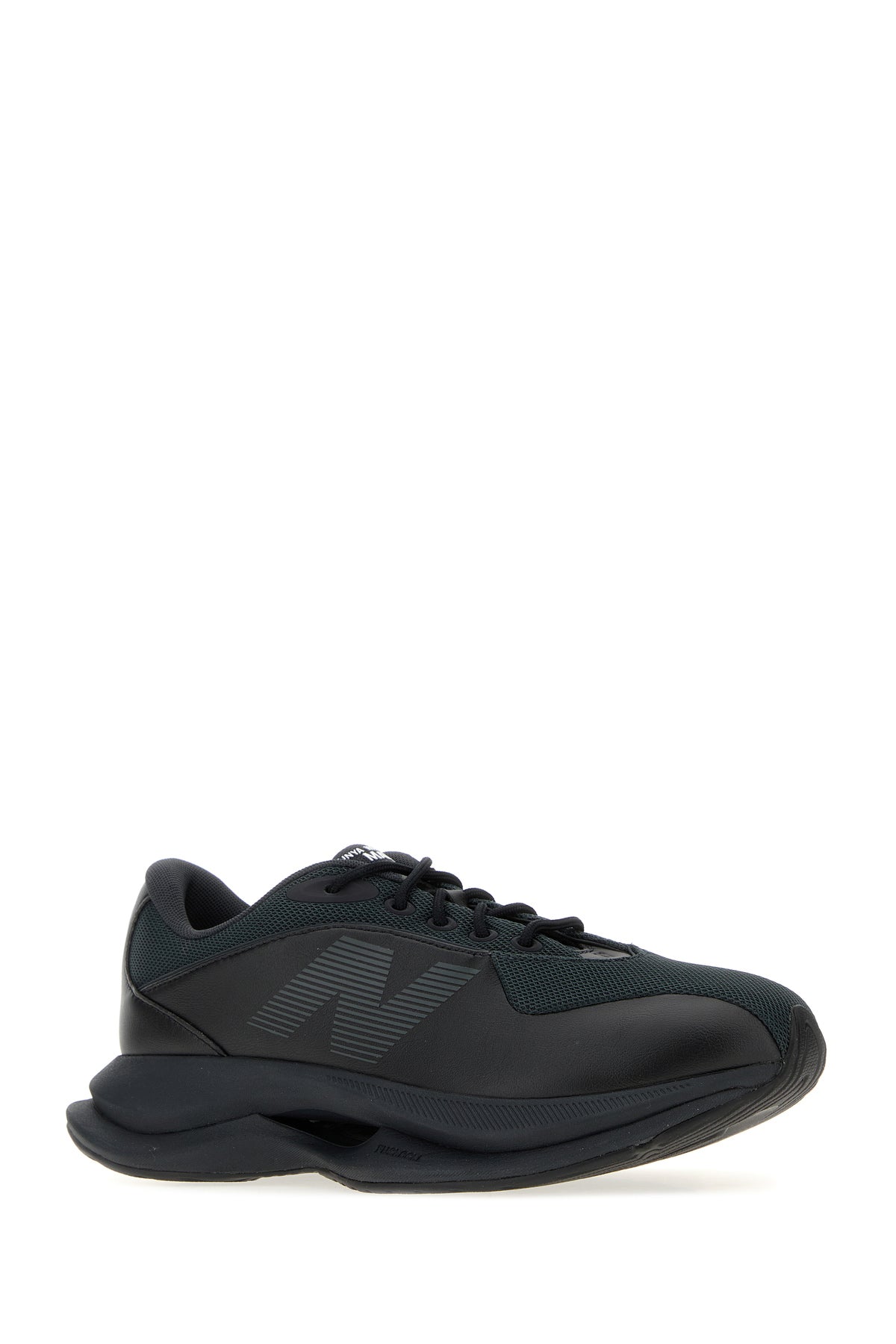 JUNYA WATANABE Sneakers Junya Watanabe MAN x New Balance nere in similpelle e tessuto, view 2