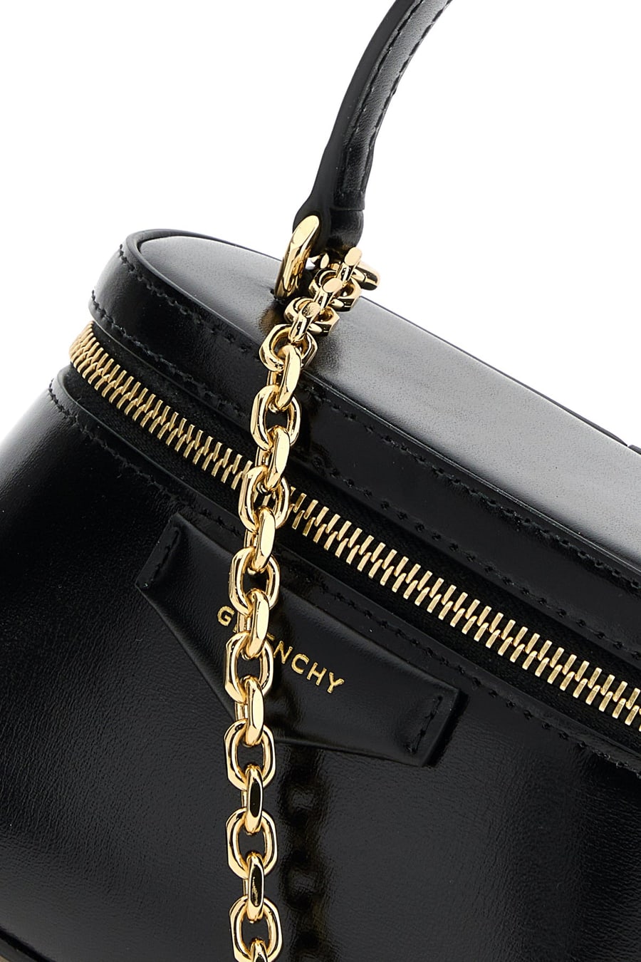 Givenchy Borsa a mano Antigona in pelle nera, view 4