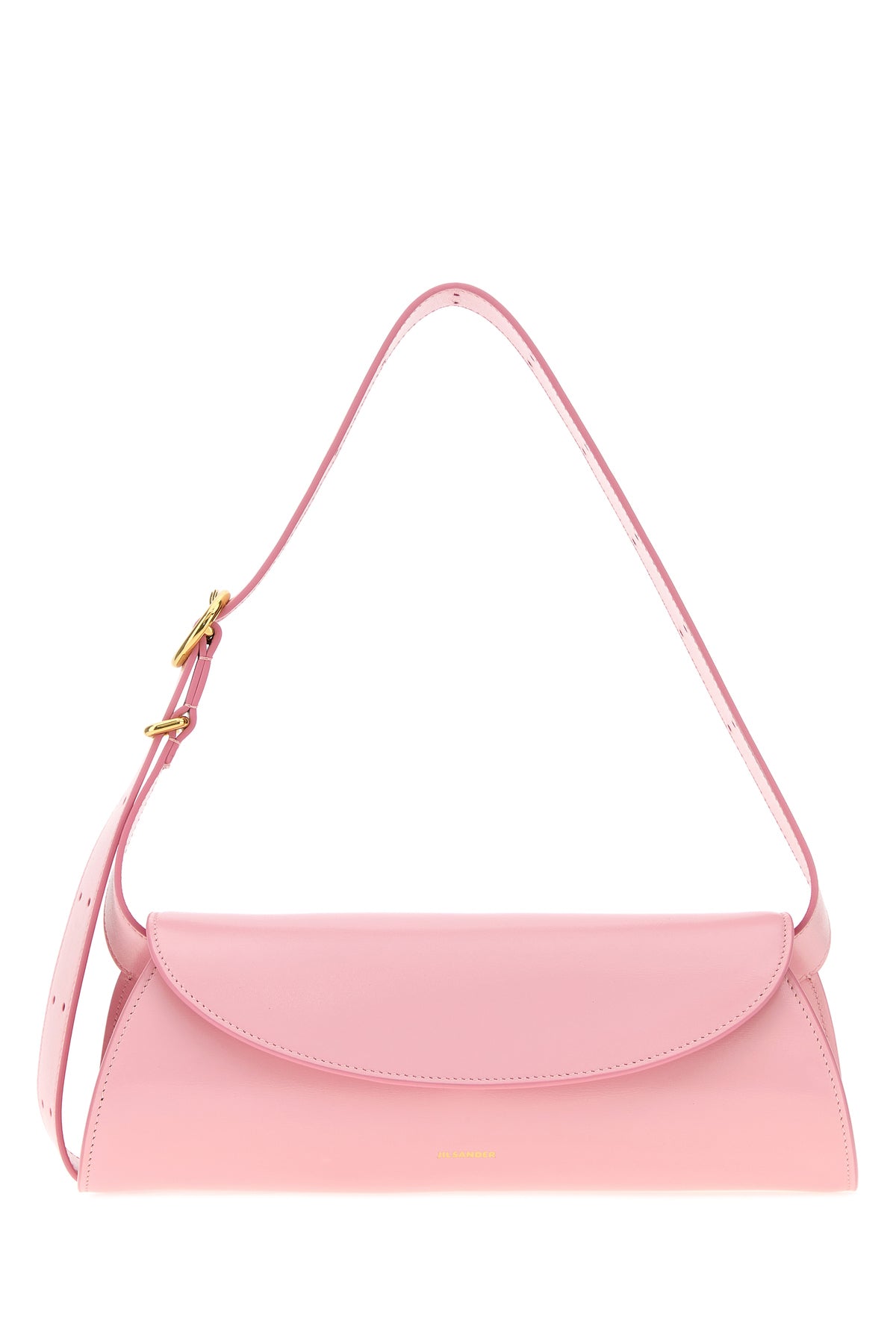 Jil Sander Borsa a spalla Cannolo piccola in pelle rosa