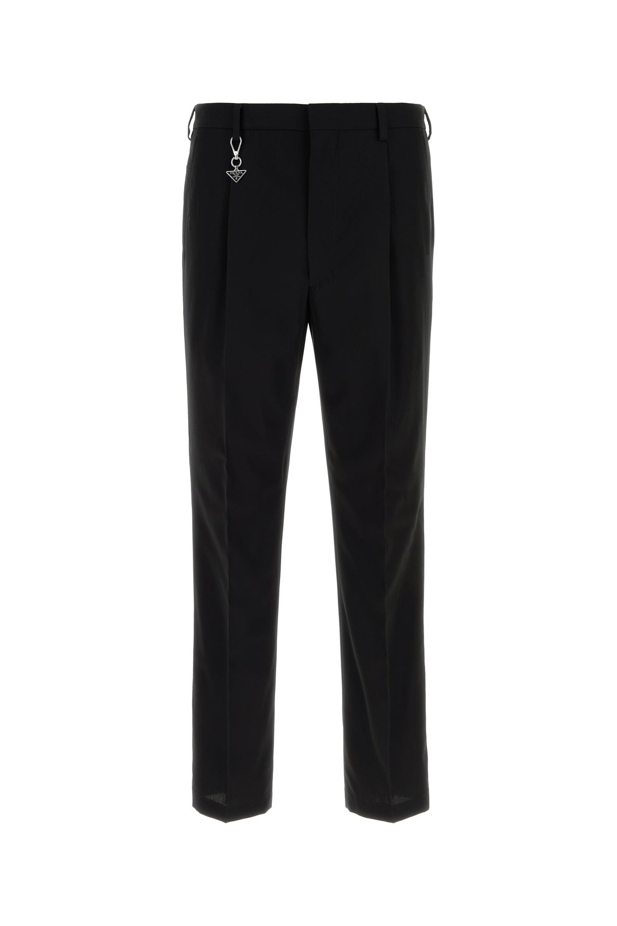 Prada Pantalone in cotone nero