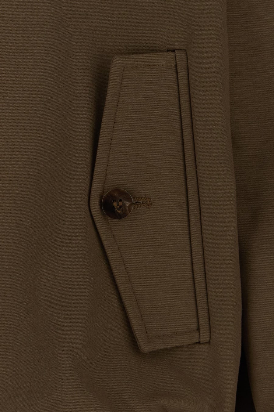 ERNEST W.BAKER Bomber in cotone marrone, view 3
