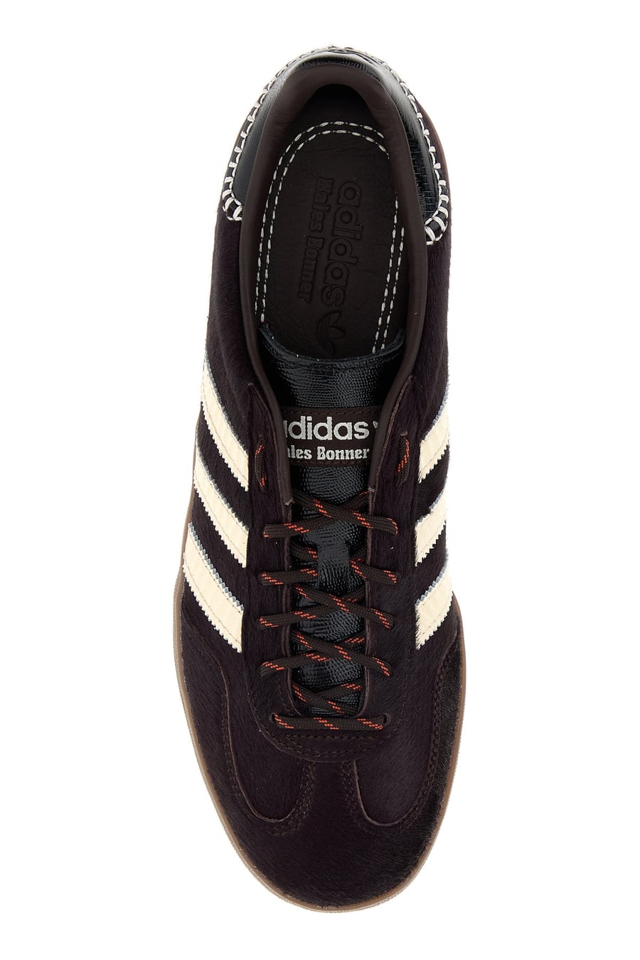 ADIDAS BY WALES BONNER Sneakers Gazelle Adidas x Wales Bonner in cavallino cioccolato, view 4
