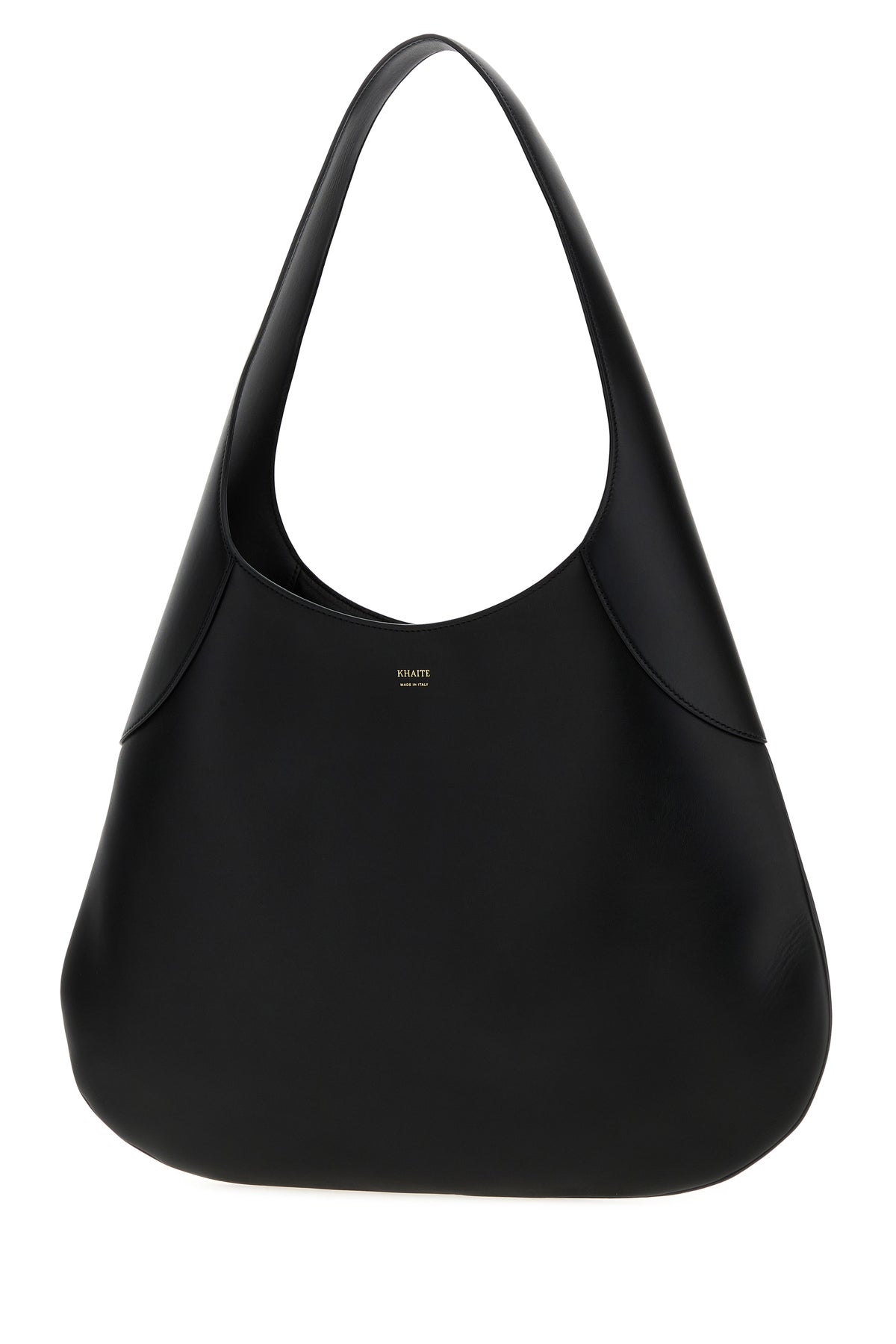 KHAITE Borsa shopping Joan in pelle nera, view 2