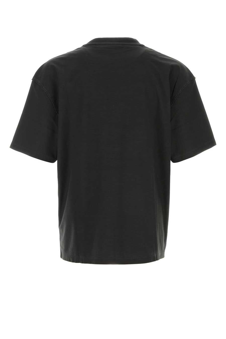 HUGO T-shirt in cotone ardesia, view 2