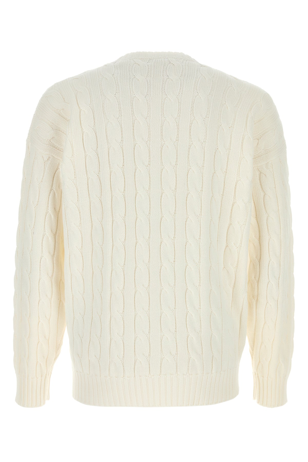 Prada Maglione in cotone bianco, view 2