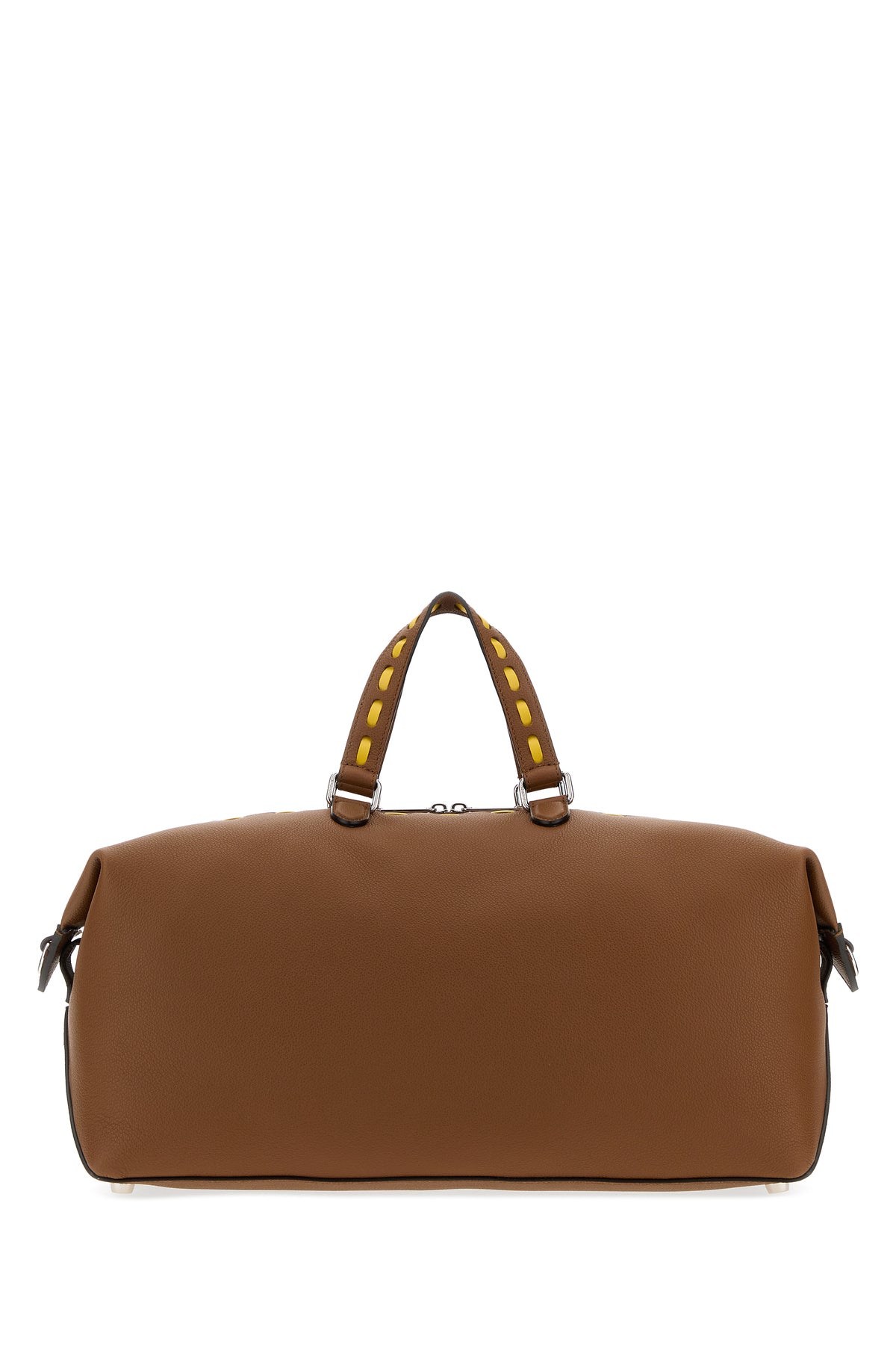 Fendi Borsa shopping Fendi Lui 45 in pelle caramello
