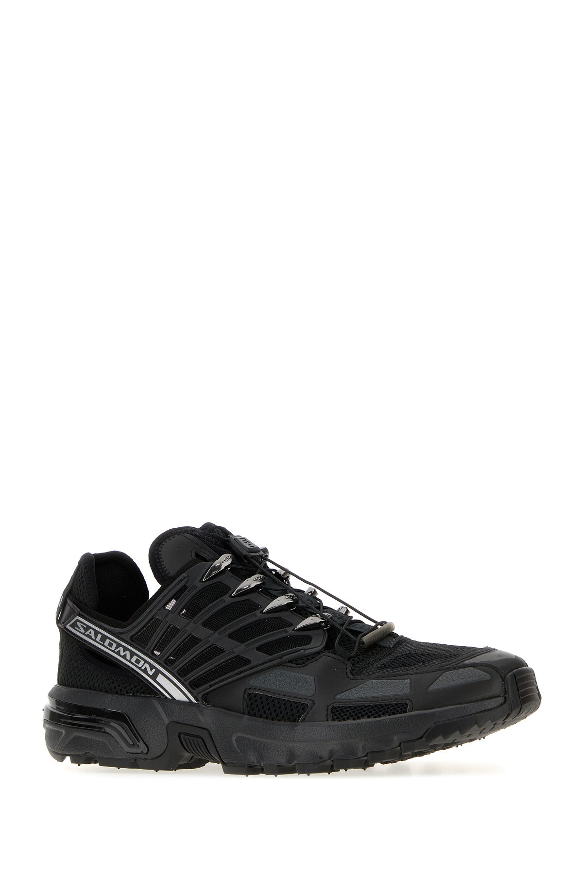 SALOMON Sneakers Acs Pro nere in rete e gomma, view 2