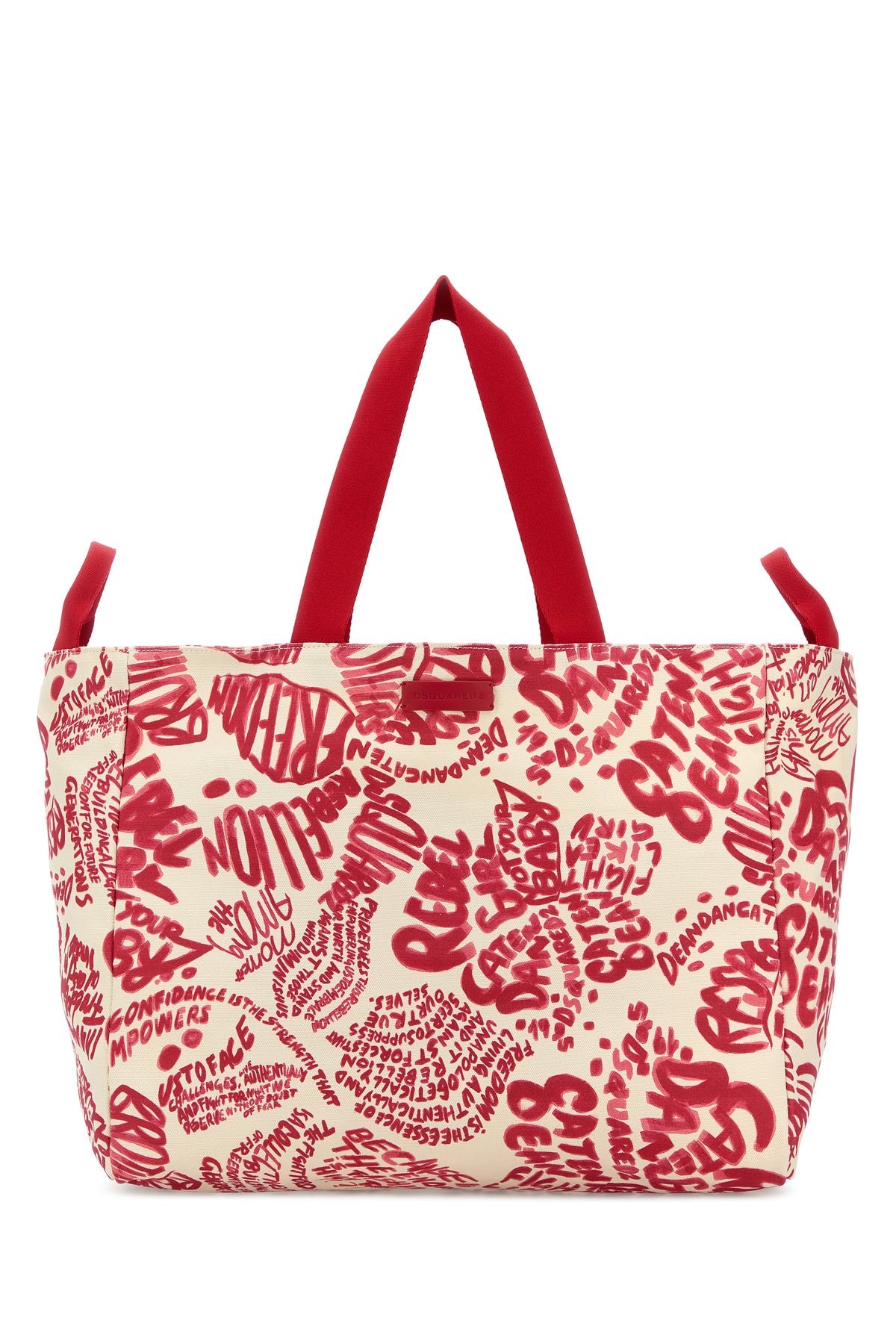 Dsquared2 Borsa shopping in tela stampata