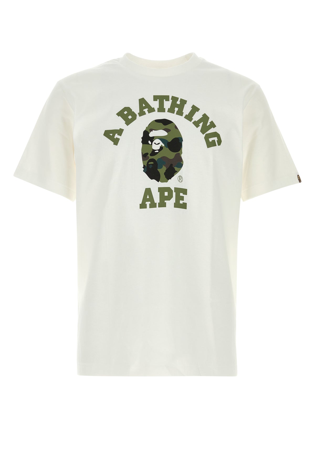 BAPE T-shirt 1st Camo in cotone bianco
