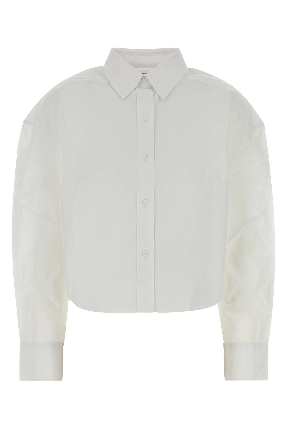 CALVIN KLEIN Camicia oversize Crisp in popeline bianco