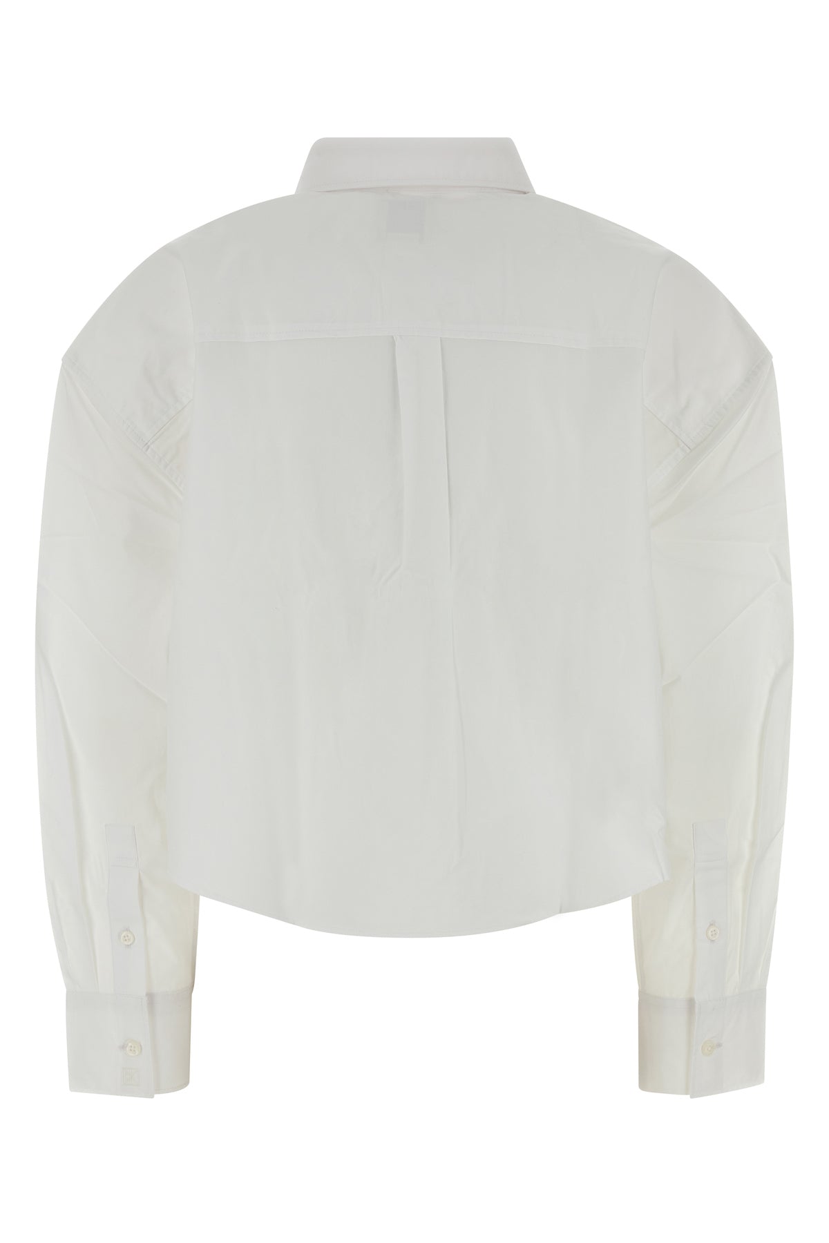 CALVIN KLEIN Camicia oversize Crisp in popeline bianco, view 2