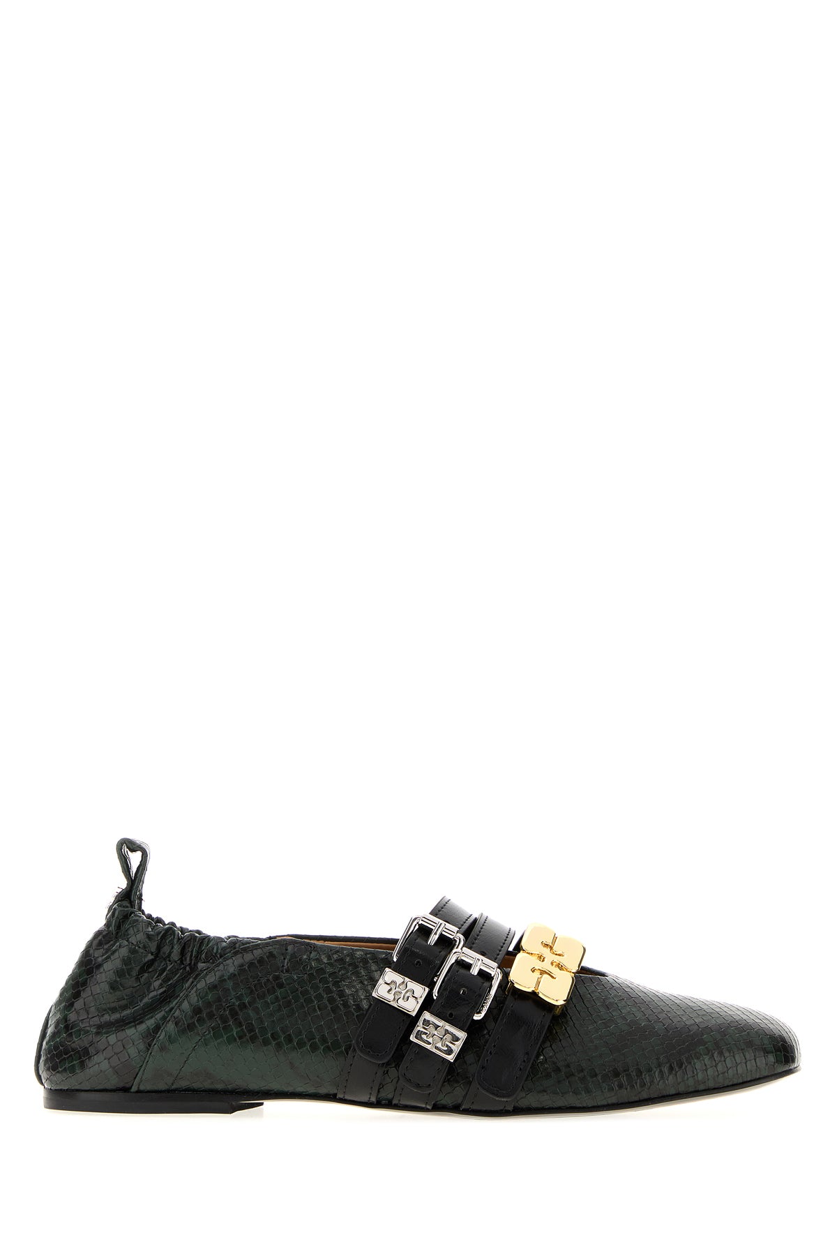 Ganni Ballerine in similpelle stampata