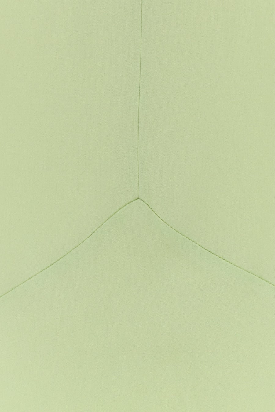 Stella McCartney Abito in raso verde pastello, view 3