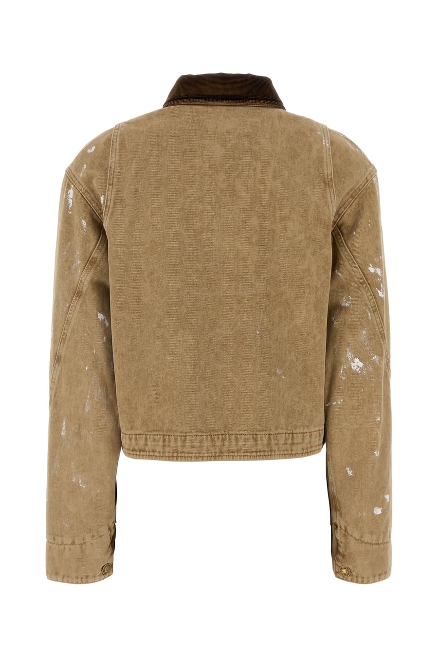 Moschino Giubbino in cotone cammello, view 2
