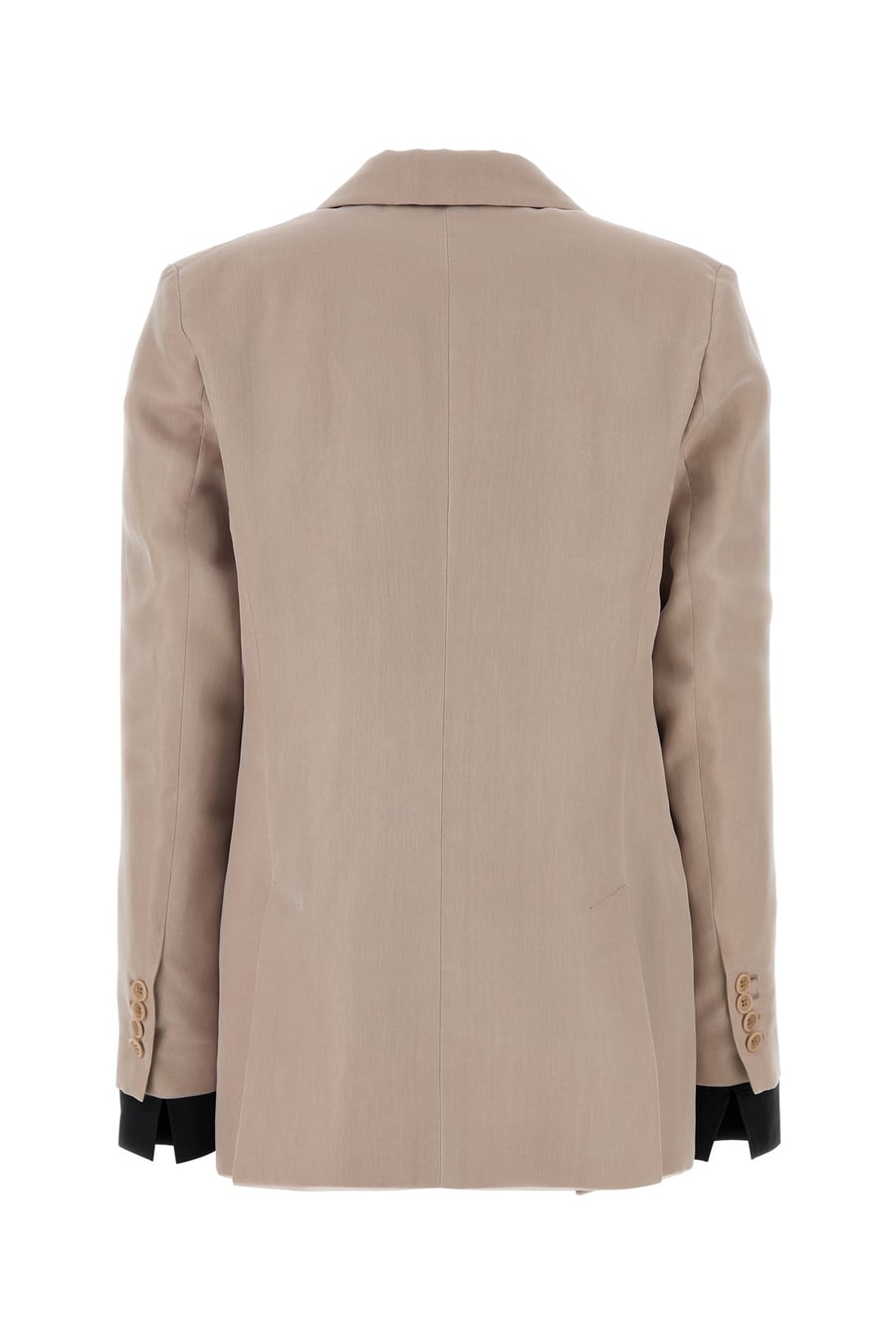 Max Mara Giacca Feltro in seta rosa, view 2