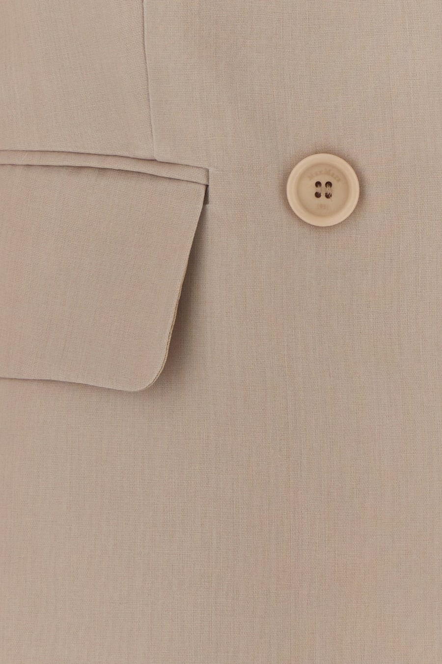 Max Mara Giacca Feltro in seta rosa, view 3